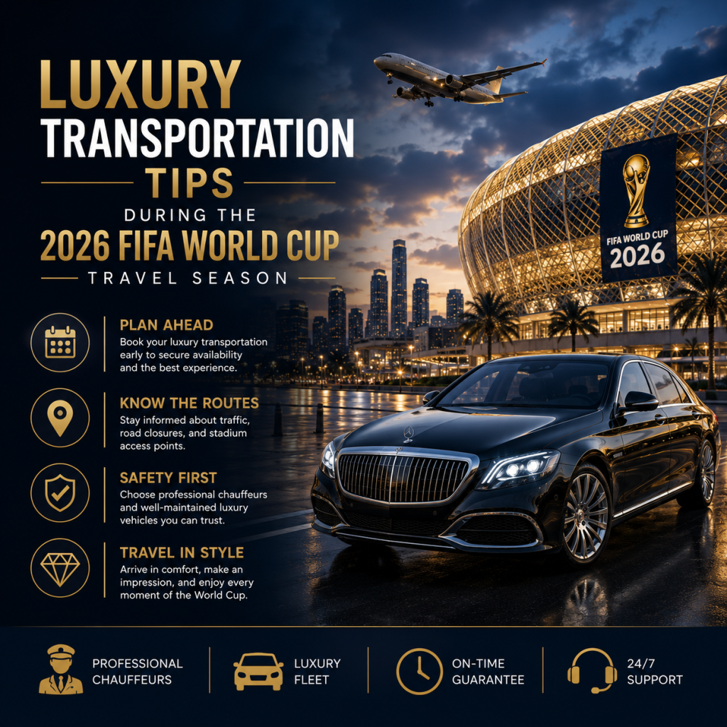 Luxury Transportation Tips During the 2026 FIFA World Cup Travel Season