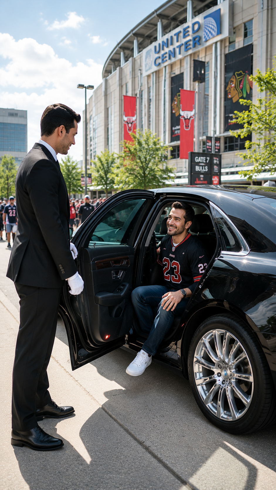 sports and games events limo service