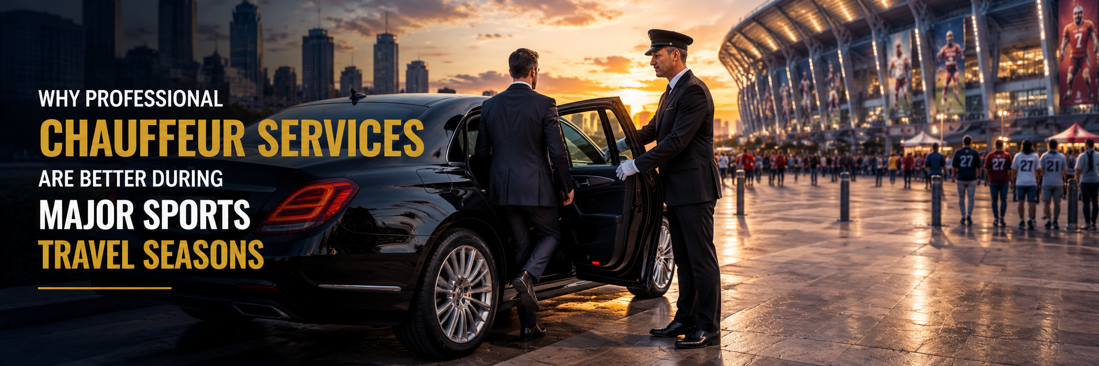 Why Professional Chauffeur Services Are Better During Major Sports Travel Seasons